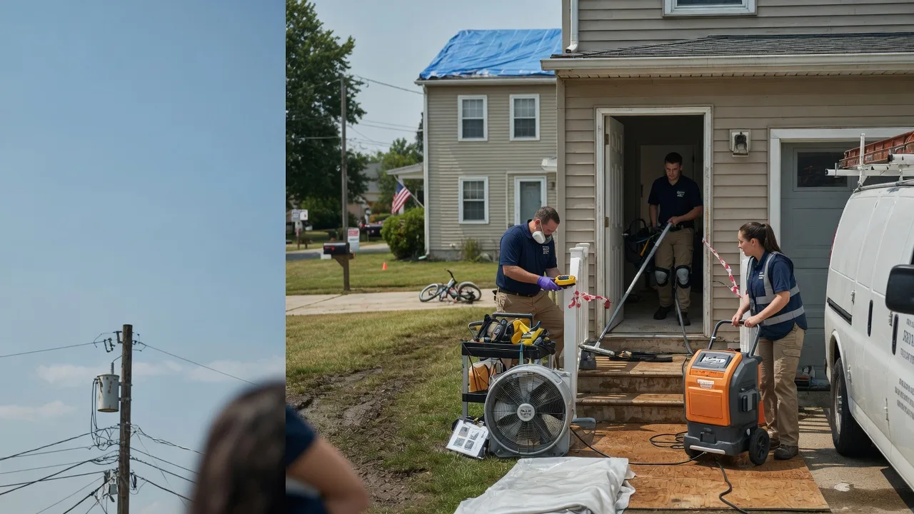 Water Damage Repair in Lizella, GA near me